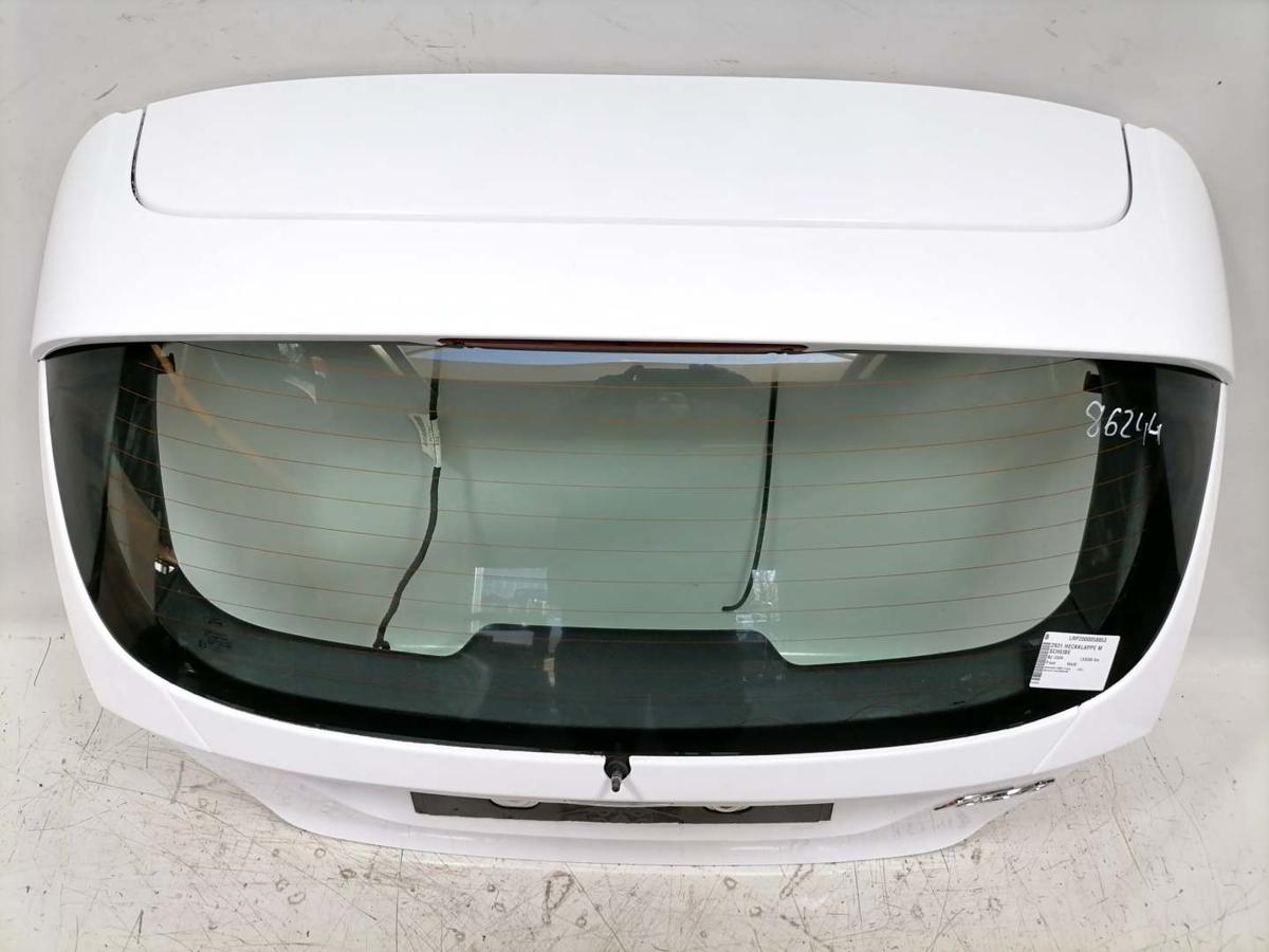 Ford Fiesta JA8 original Heckklappe mit Heckscheibe Frost Wei&szlig; Bj.2010